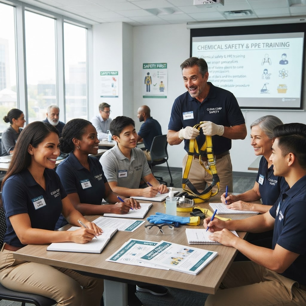 WhiteBird staff attending a training session
